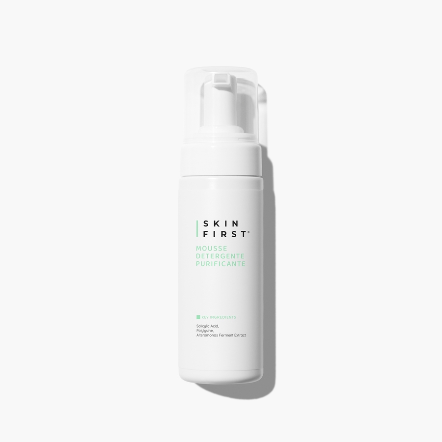 Foto Packaging ed Etichetta Prodotto: Mousse Detergente Purificante